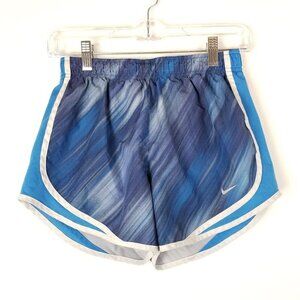 Nike Dri-fit Tempo Small Running Shorts Blue Built in brief‎